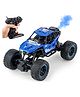 Fiddlerz Remote Control Rock Crawler Water Mist Spray High Speed RC Car Toys For Boys USB Rechargable 4WD Off Road Vehicle Toy Cars for Kids Best Birthday Gift - Blue