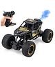 Fiddlerz Remote Control Rock Crawler Water Mist Spray High Speed RC Car For Boys & Girls USB Rechargeable 2 WD Off Road Vehicle Toy Cars for Kids Best Birthday Gift - Black