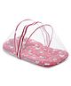 Superminis Printed Baby Bedding With Mosquito Net - Red