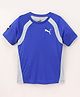 PUMA Cotton Half Sleeves FIT Tee - Royal Sapphire Blue