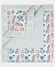 TIDY SLEEP Cotton Comforter for Baby AC Quilt Winter Blanket Super Soft Reversible Pirates Printed - Multicolour