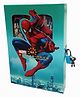KARBD Spiderman Greenish Blue Super Hero Marvel Avengers Character Secret Lock Diary  - 94 Pages