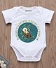 KNITROOT Mothers Day Theme Half Sleeves Baby & Mama With Always My Mother My Friend Printed Onesie - White