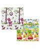 Meditive Kidsworth Foldable Crawling and Playing Baby Floor Mat  White