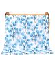 The Mom Store Muslin 6 Layer Dohar Blanket Blue Forest - Blue