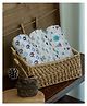 The Mom Store Baby Swaddle Wrap Happy Rainbow, Mumbo Jumbo & Blue Forest Pack of 3 - Multicolour