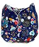 The Mom Store Ready To Shine Print Reusable Cloth Diaper - Multicolour