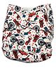 The Mom Store Ride a Bike Print Reusable Diaper - Multicolour