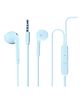 XTOUCH Wired in Ear Earphones 1.2 Meter Durable Cable - Blue