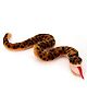 Tickles Soft Toy Hissing Snake Brown - 99 cm