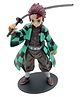 Tanjiro Demon Slayer Action Figure Limited Edition for Car Dashboard, Decoration, Cake, Office Desk & Study Table - Height 16 cm