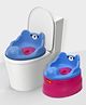 LuvLap 2-in-1 Potty Training Seat for 1+ Year Child, Detachable Potty Bowl, Suitable for Boys & Girls (Rose & Blue), Plastic