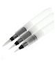 Kunya Water Coloring Brush Pens, Set of 3 Brush Tips for Watercolor Painting  - White