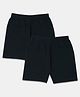 SillySally Pack Of 2 Solid Inner Shorts - Black