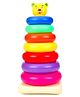 Fingo Brain Teddy Ring Multicolor - 7 Pieces