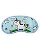 Asera Unicorn Theme Sleeping Mask - Blue
