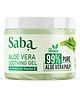 Saba Aloe Vera Gel Enriched With Vitamin E for Acne Hair & Face Treatment - 100g