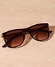 DukieKooky Brown Lens Brown Frame Square Sunglasses - Brown