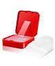 Kunya 60pcs Reusable Multifunctional Double Sided Adhesive Tape, Strong Adhesive Tape Strips Transparent Tape, Free Cut Double Sided Adhesive Tape In Red Box