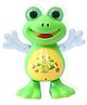 WOW Toys Delivering Joys of Life Dancing Frog Toy with Flashing Lights & Sound - Multicolour