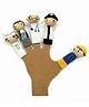 HAPPY THREADS Crochet Community Finger Puppet - Pack of 5