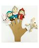 HAPPY THREADS Crochet Red Ridinghood Finger Puppet - Pack of 5