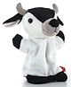 Wild Republic Cow Hand Puppet Black & White - Height 29 cm