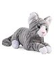 Wild Republic Paws Cat Tabby Gray - Length 50 cm