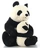 Wild Republic Mom and Baby Panda Soft Toy - White & Black