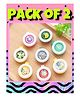Boxot Impex Reusable Mosquito Repellent Badge Pack of 2 (Color and Design May Vary)
