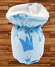 Mittenbooty Baby Bottle Cover Textile Small Crown Print-Blue
