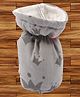 Mittenbooty Baby Bottle Cover Textile Small Crown Print-Grey