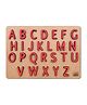 Mini Leaves Wooden Capital Alphabets Letters Learning Board Educational Puzzle - 27 Pieces