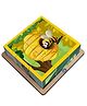 Mini Leaves Wooden Educational Puzzle Cube Insects Multicolour - 9 Pieces