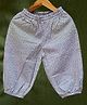 Love the World Today Seamless Leaf Hand Block Printed Unisex Harem Pants - Grey