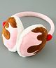 Babyhug Ear Muffs With Applique - Pink