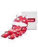 VParents 3 in 1 Soft Hooded Baby Blanket Wrapper Swaddle - Red