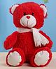 PLAY TOONS Super Soft and Fluffy Teddy Red - Height 40 cm