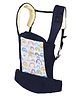 Chinmay Kids 3 Way Baby Carrier With Detachable Bib & Head Cushion Ergonomic Multi Functional Baby Carrier  Rainbow Back Carry