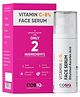 Cos IQ Vitamin C 8% Face Serum Only 2 Ingredients Safe and Effective Skin Brightening Serum for glowing Skin Protects Against Wrinkles Fine Lines Dark Spots & Hyperpigmentation - 30ml