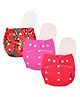 Deedry Cloth Diapers Reusable With Insert Pack of 3 - Multi Color