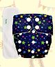 Deedry Reusable Adjustable Cloth Diapers with Insert Star Print -  Blue