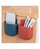 BOXOT IMPEX  Mini Multipurpose Wall Holder with Mobile Charging Point Plastic Pack of 2 (Color May Vary)