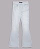 Guess Bell Bottoms Candy Striped Pant - Light Blue