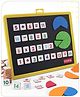 Babyhug 2 in 1 Number Learning Magnetic Board with 80 Numbers and 64 Operators - 144 Pcs| Playset Write & Wipe Feature with Sketch Pen and Duster| Montessori Learning and Educational Toy for 4-6 Years Kids| Gifting Toy| BIS Certified