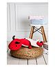 SANISHTH Super Soft Fabric Denny - The Queenly Dragon Toy Red - Length 66 cm