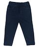 Mi Arcus 95% Cotton 5% Lycra Solid Jegging - Dark Blue