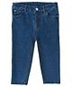 Mi Arcus  Cotton Solid Jeans Blue