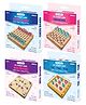 Funvention Set Of 4 DIY Pocket Travel Games - Multicolour