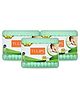Tulips Paper Sticks Safety Cotton Ear Buds with Eardrum Protection Pack of 3